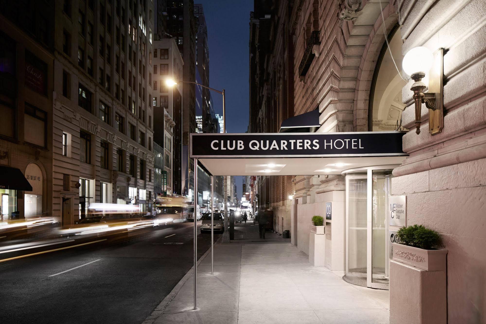 Club Quarters Hotel Times Square, New York Exteriér fotografie