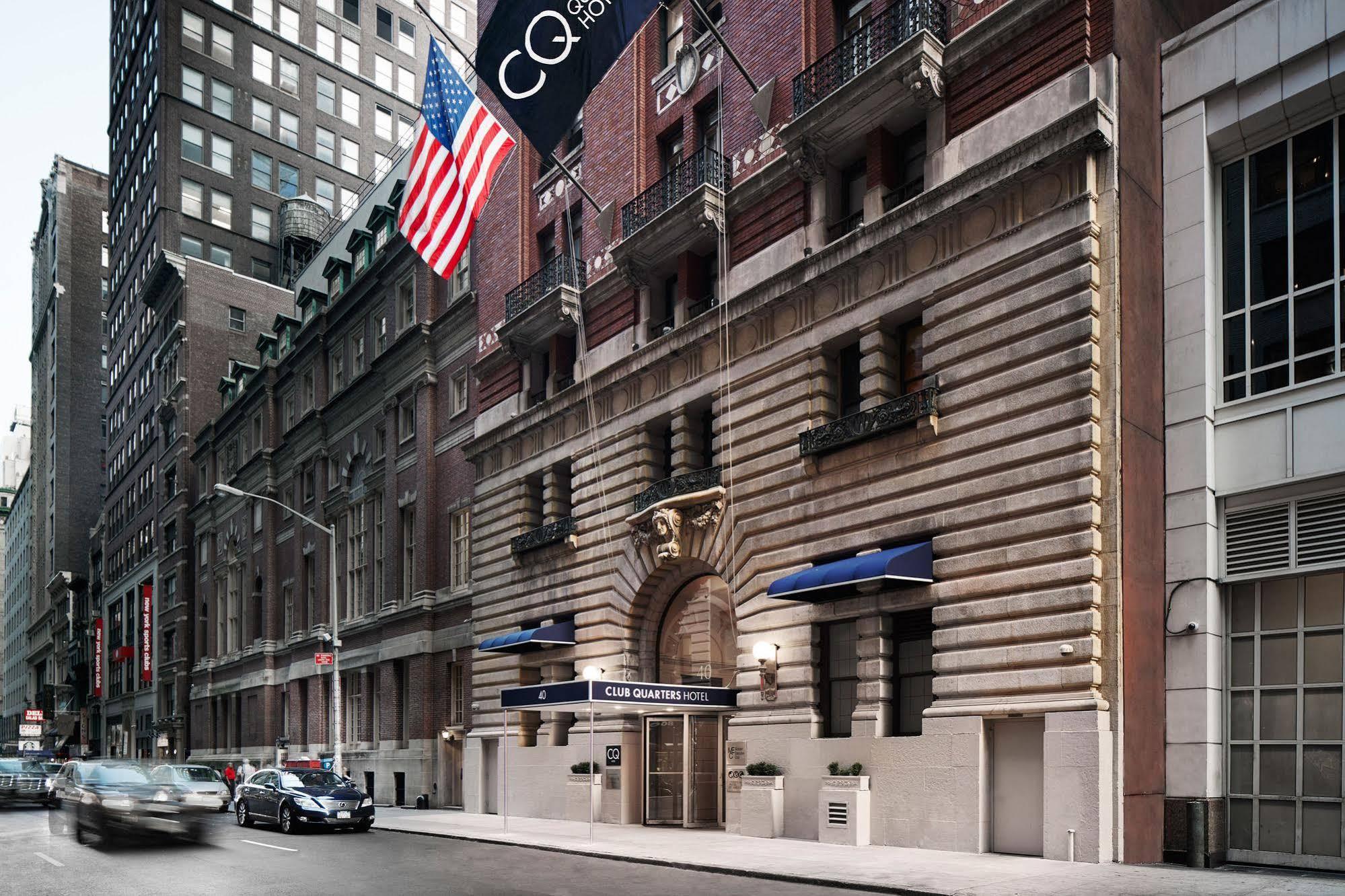 Club Quarters Hotel Times Square, New York Exteriér fotografie