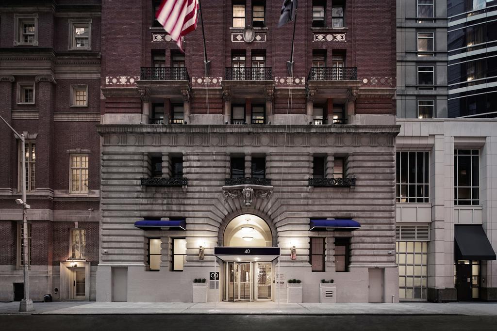 Club Quarters Hotel Times Square, New York Exteriér fotografie